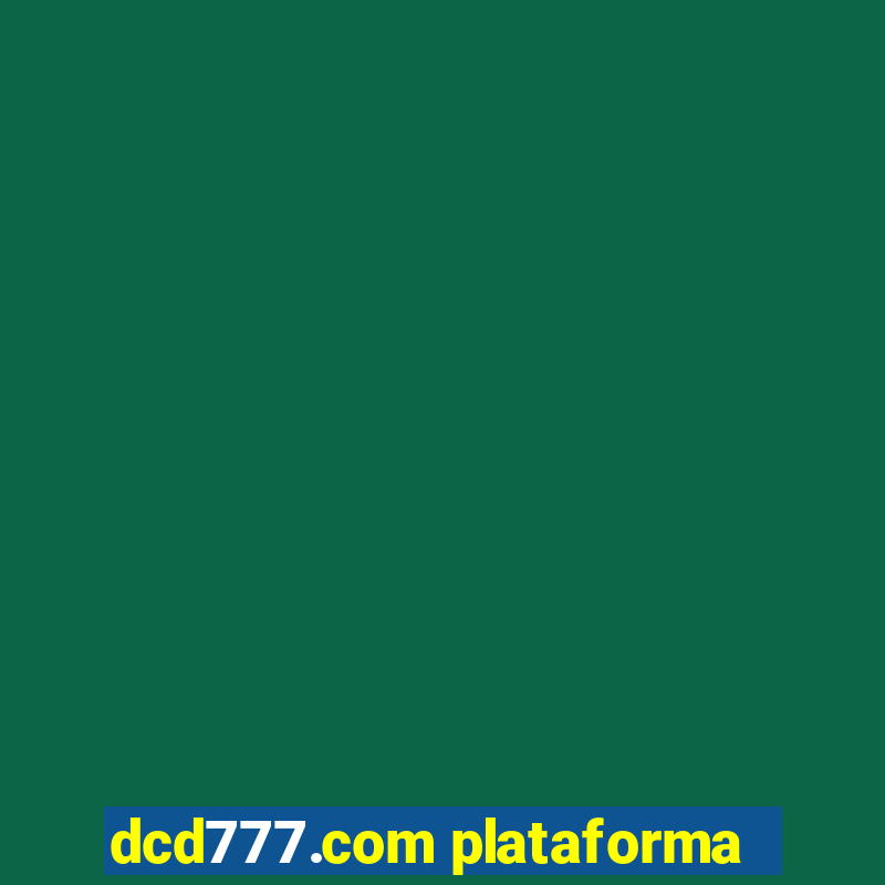 dcd777.com plataforma